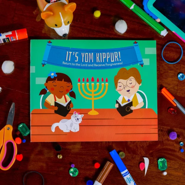 Children's Yom Kippur Book with Crafting Supplies